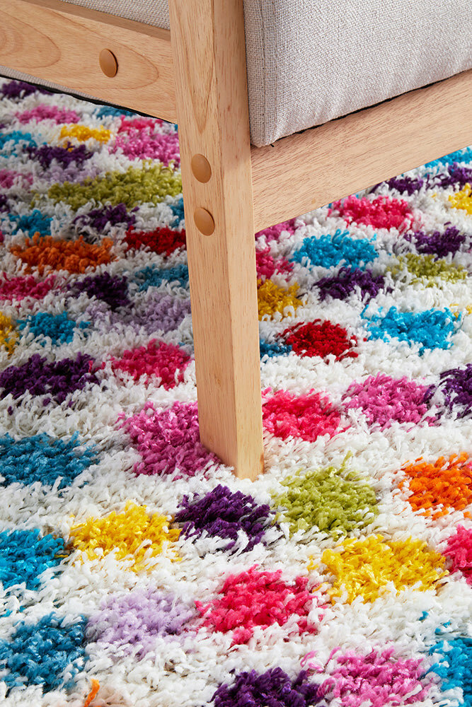 Rug Culture Vegas Larger Multi-coloured Rug 290X200CM - VEG-DOT-290X200 hero image