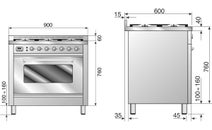 ILVE 90cm Freestanding Dual Fuel Oven/Stove NT96WMP/SS hero image
