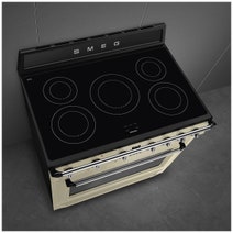 Smeg 90cm Victoria Freestanding Cooker with Induction Hob Cream TR90IMP hero image