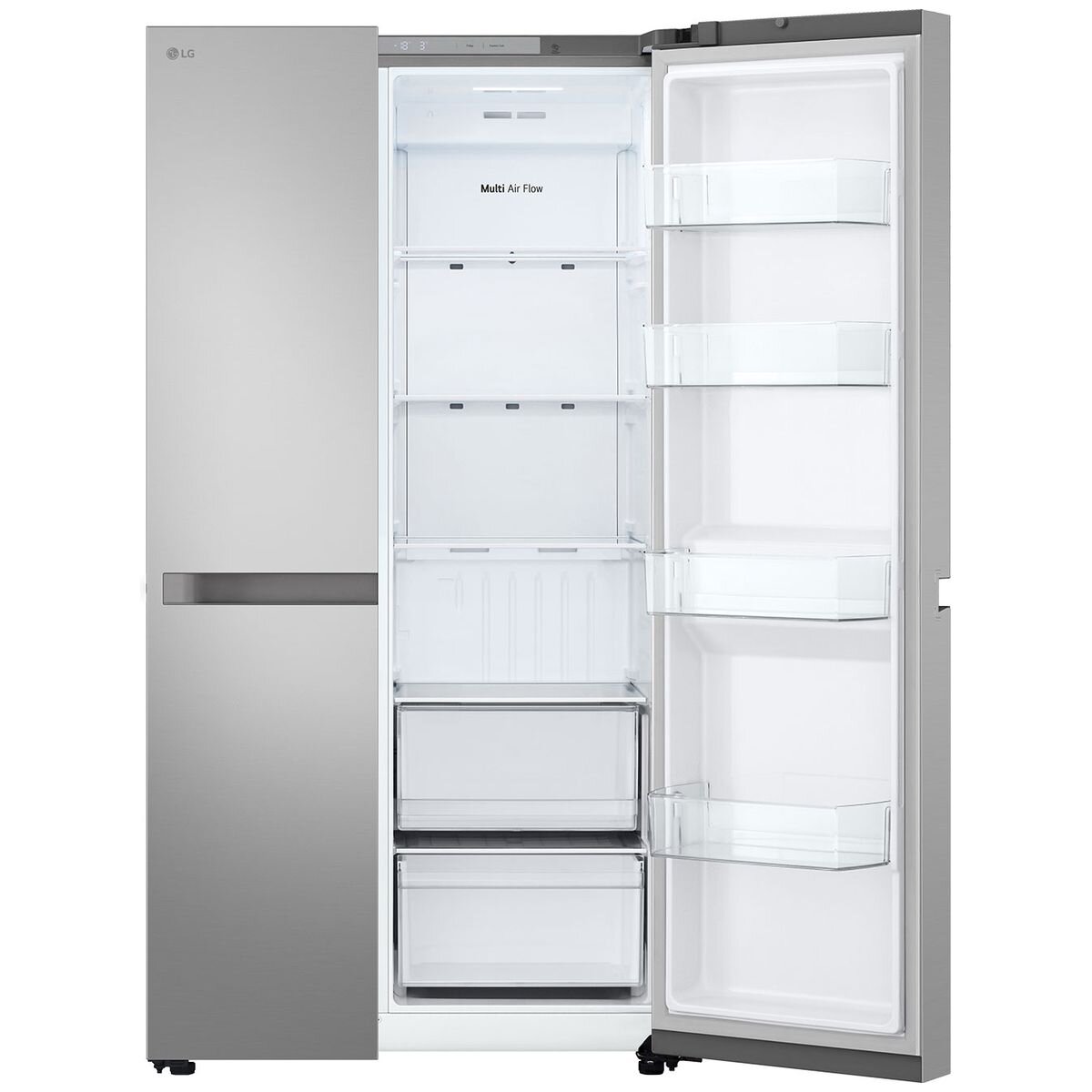 LG 664L Side by Side Fridge Stainless Steel GS-B599PL