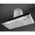Smeg 90cm Universale Canopy Rangehood Stainless Steel with Black Glass Front KBT9L4VN image NaN