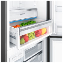 Electrolux 425L Ultimate Taste 500 Bottom Mount Refrigerator Left Hinged Matte Black EBE4302BD-L hero image