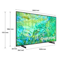 Samsung 85 Inch CU8000 Crystal UHD 4K Smart TV UA85CU8000WXXY hero image