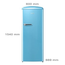 Gorenje ORB152BL 260L Top Mount Retro Style Fridge hero image