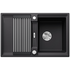 Blanco Adira 45S Single Bowl Sink with Left Hand Drainer Reversible Black 528129 image NaN