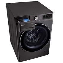 LG Series 9 12kg/8kg Front Load Washer Dryer Combo with Steam Black WVC9-1412B hero image