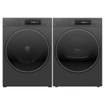 Fisher & Paykel Series 7 10kg Contemporary Front Load Washer & Heat Pump Dryer Laundry Package Graphite WH1060DG5DH1060DG5 hero image