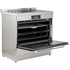 Whirlpool 90cm Induction Freestanding Oven with AirFry Inox WS91I9SPX image NaN