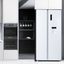 CHiQ 622L Side by Side Fridge White CSS618NWD hero image