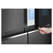 LG 655L Side By Side Frost Free Fridge with InstaView Door-in-Door GS-VB655MBL hero image