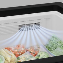 Haier Series 500 294L Hybrid Frost Free Chest Freezer Dark Grey HCF300FI hero image