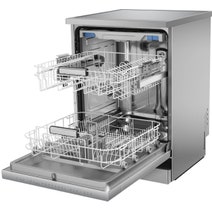 DeLonghi 60cm 8 Program Auto Door Stainless Steel Dishwasher DEDW60158S4 hero image