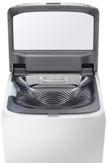 Samsung 13kg Activ DualWash Top Load Washing Machine WA13M8700GW hero image