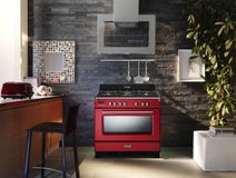 Delonghi DEFV908R 90cm Freestanding Dual Fuel Oven/Stove hero image