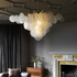 CTO Lighting Nimbus Large Chandelier Light - Satin Brass NIMCHLSBFG image NaN