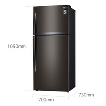 LG GT-442BTDC 441L Top Mount Fridge With Door Cooling hero image