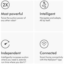Dyson 360 VisNav Robot Vacuum Cleaner 304640-01 hero image
