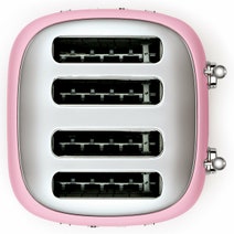 Smeg Kettle and Four Slice Toaster Breakfast Pack Pink KLF04PKAUTSF03PKAU hero image