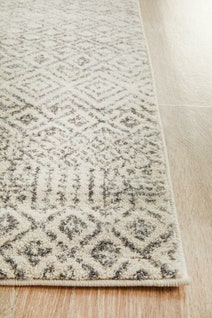 Rug Culture Evoke Large Grey Rug 400X80CM - EVO-265-GREY-400X80 hero image
