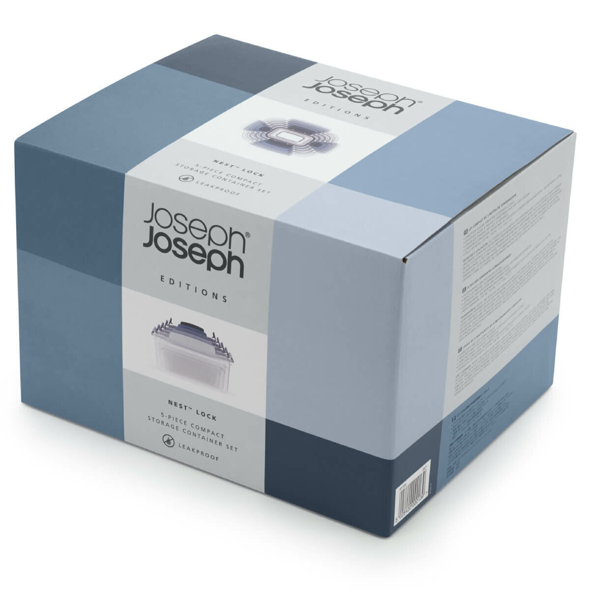 Joseph Joseph Nest Lock Multi Size Container Set Editions Blue 81105 hero image