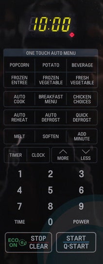 LG Microwave MS3840SR hero image