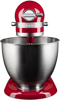 KitchenAid 5KSM3311XAERSPIR Mini Stand Mixer Empire Red with Spiralizer hero image