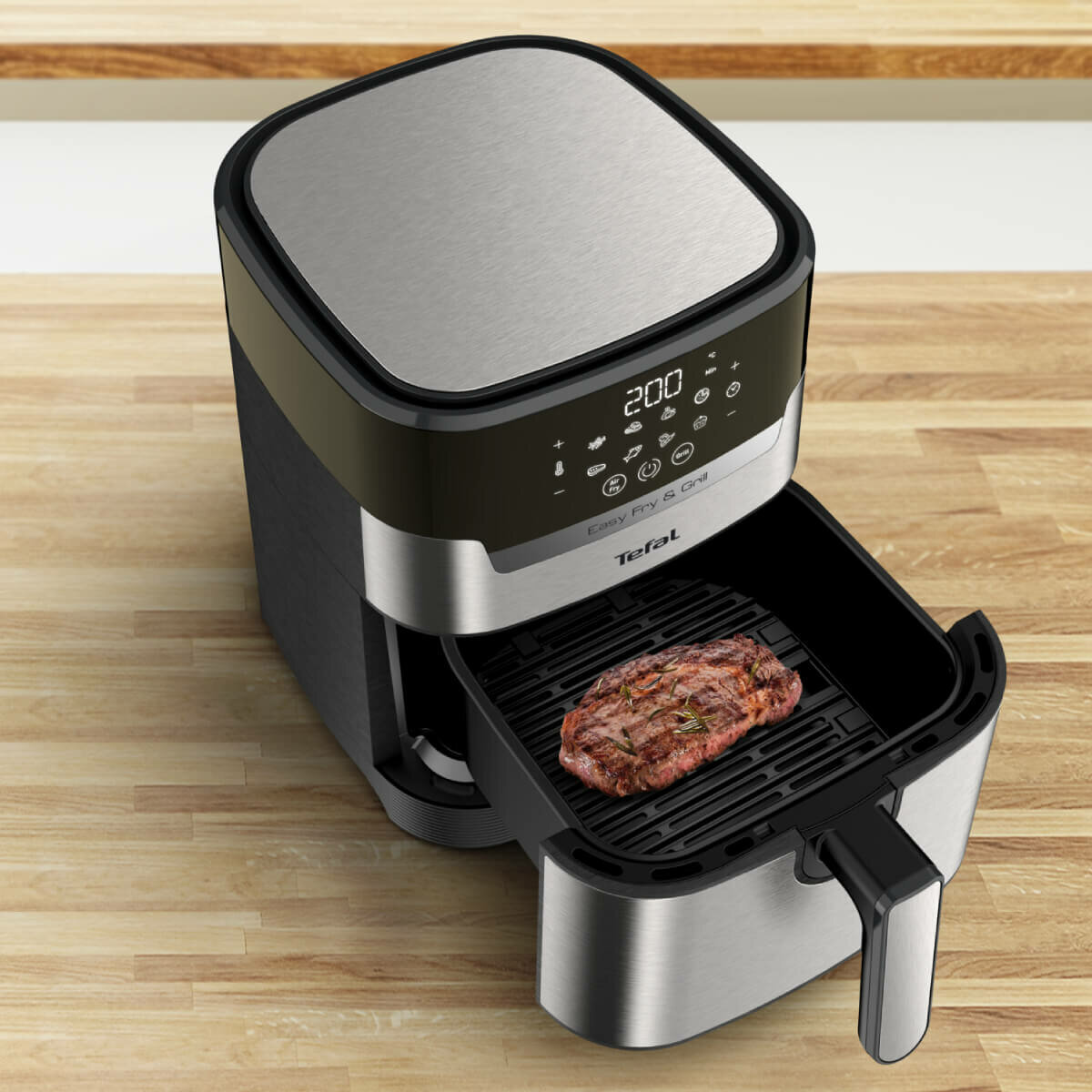 Tefal Easy Fry & Grill Deluxe Air Fryer EY505D hero image