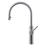 Titan Essentials Lite Gooseneck Pull Out Kitchen Mixer Tap - Stainless Steel TTSSXP hero image