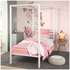 Zinus Patricia King Single Metal Canopy Bed Frame AU-FBMCW1ZC-14B image NaN