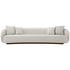 Kalona Elcomo Curved 3.5 Seat Sofa Oatmeal COMO05EBLG1602601 image NaN