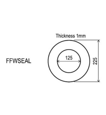 Rinnai FFWSEAL Ceiling Ring - Flue Part product image