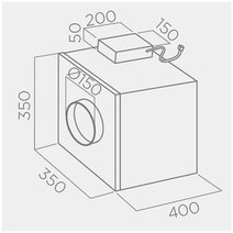 Elica 90cm Adagio Downdraft System with GME 88 Remote Motor ADAGIOGMEIXA90-GME8 hero image