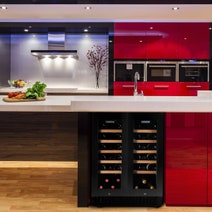 Vintec 42 Bottle Wine Storage Cabinet V40DG2EBK hero image