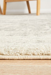 Rug Culture Evoke Medium White Silver Rug 230X160CM - EVO253WSIL230X160 hero image