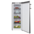 CHiQ 166L Upright Hybrid Freezer Stainless Steel CSH165NSS image NaN