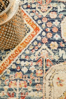 Rug Culture Legacy Medium Multi-coloured Rug 200X200CM - LEG-863-NAVY-200X200 hero image