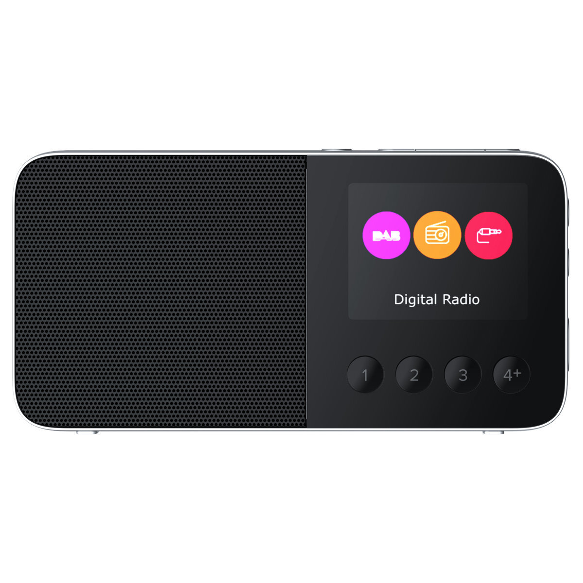 Pure 152224 Move T4 Portable Rechargeable Bluetooth DAB+ and FM Radio Black hero image