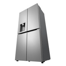 LG 506L French Door Fridge with Slim In-Door Ice and Water Dispenser Stainless Steel GF-L500PL hero image