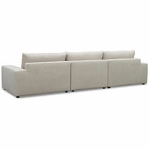 Kalona ROVINJ Three Seater Sofa Pearl WS-201-01-VILA-W hero image