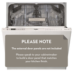 Whirlpool PowerClean Fully Integrated Dishwasher WIO3033PELAUS hero image
