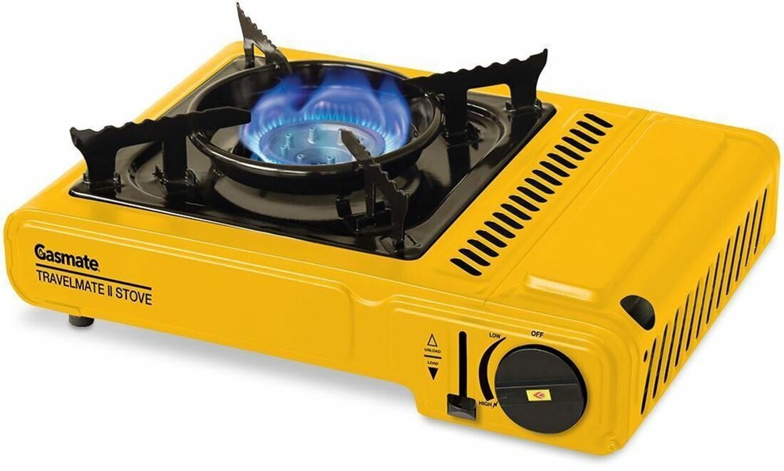 Gasmate CS403 Travelmate II Single Burner Portable Butane Stove hero image