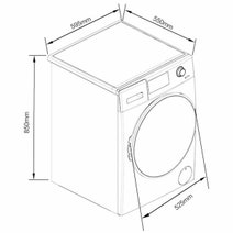Haier 8kg/4kg Washer Dryer Combo HWD8040BW1 hero image