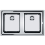 Franke Aton Double Bowl Sink ANX220 hero image