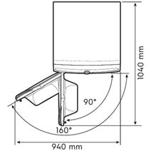 Electrolux 6kg 300 Series Vented Clothes Dryer White EDV605H3WC hero image