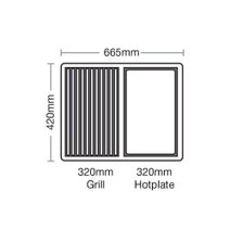 Gasmate BQ1096 Galaxy 4 Burner Drop In LPG BBQ hero image