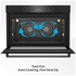 Beko 90cm Twin Fan Multifunction Built in Oven Dark Stainless Steel BBOB91271MDX image NaN