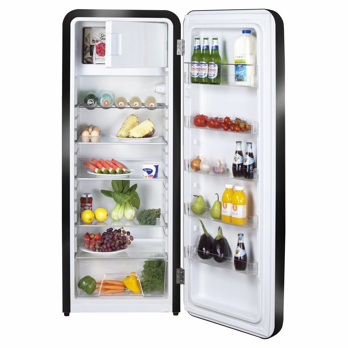 Artusi 277L Retro Style Top Mount Manual Defrost Fridge ARET330B hero image