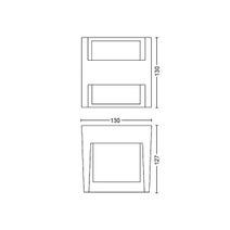 Philips Hue Outdoor Fuzo Up/Down Wall Light HUEFUZOUPDOWN hero image