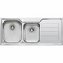 Oliveri Flinders 1 and 3/4 Bowl Topmount Sink with Right Hand Drainer FL111 image NaN