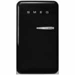 Smeg FAB 50's Style 135L Retro Refrigerator Black FAB10HLBL5AU hero image